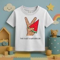 Palestine Watermelon Flag Support Gaza & Freedom! Toddler T-Shirt thumb 3