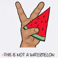 Palestine Watermelon Flag Support Gaza & Freedom! Kids Sweatshirt thumb 2
