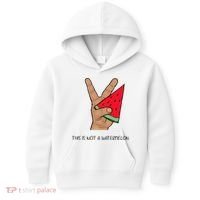 Palestine Watermelon Flag Support Gaza & Freedom! Kids Hoodie thumb 0
