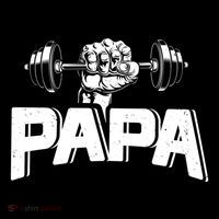 Papa Weightlifting FatherS Day Fitness Dad Meaningful Gift Coffee Mug thumb 5