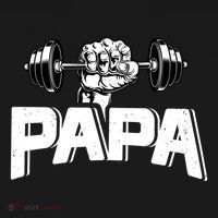 Papa Weightlifting FatherS Day Fitness Dad Meaningful Gift Women's Hoodie thumb 2