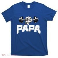 Papa Weightlifting FatherS Day Fitness Dad Meaningful Gift T-Shirt thumb 0