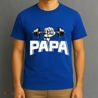 Papa Weightlifting FatherS Day Fitness Dad Meaningful Gift T-Shirt thumb 3