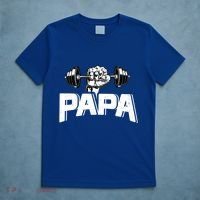 Papa Weightlifting FatherS Day Fitness Dad Meaningful Gift T-Shirt thumb 5
