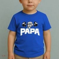Papa Weightlifting FatherS Day Fitness Dad Meaningful Gift Toddler T-Shirt thumb 2
