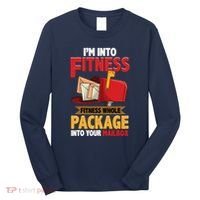 Postal Worker Funny Mailman Postman IM Into Fitness Long Sleeve Shirt thumb 0