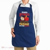 Postal Worker Funny Mailman Postman IM Into Fitness Apron thumb 2