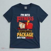 Postal Worker Funny Mailman Postman IM Into Fitness T-Shirt thumb 5