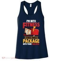 Postal Worker Funny Mailman Postman IM Into Fitness Women's Tank Top thumb 0