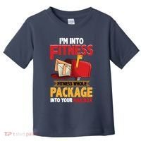 Postal Worker Funny Mailman Postman IM Into Fitness Toddler T-Shirt thumb 0