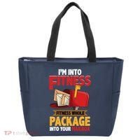 Postal Worker Funny Mailman Postman IM Into Fitness Tote Bag thumb 0