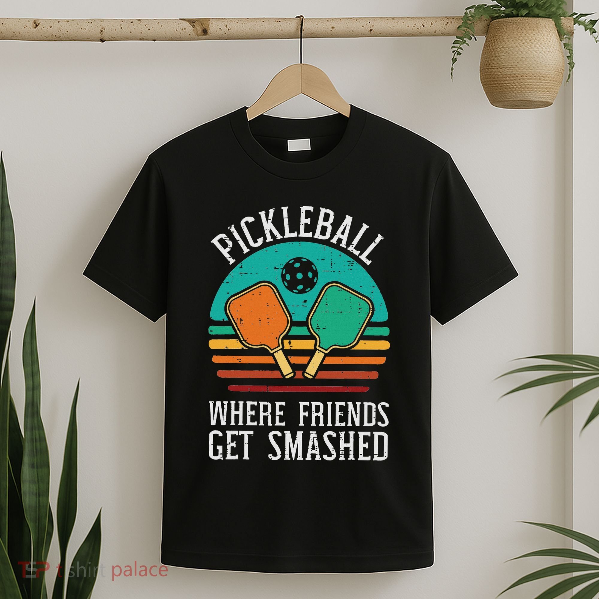 Pickleball Where Friends Get Smashed Pickle Ball Women T-Shirt