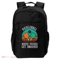 Pickleball Where Friends Get Smashed Pickle Ball Women Backpack thumb 0