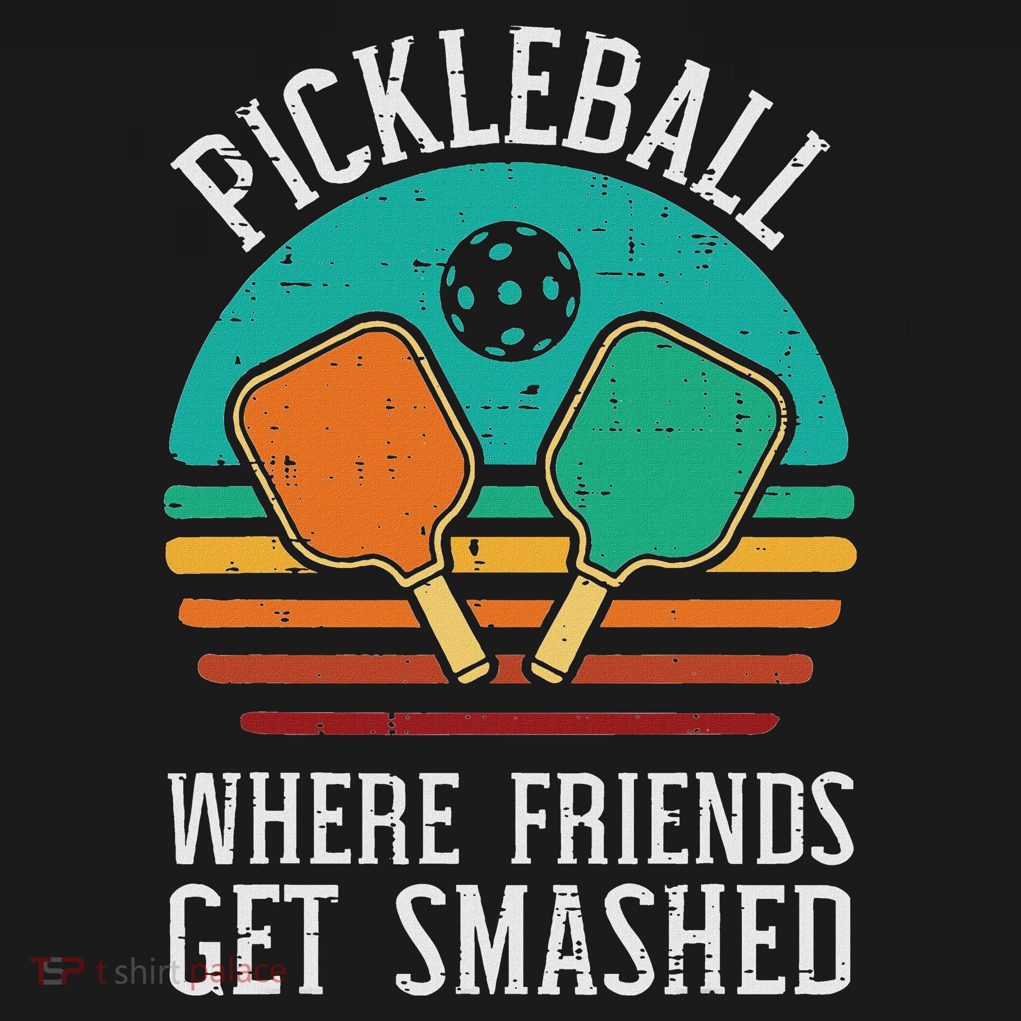 Pickleball Where Friends Get Smashed Pickle Ball Women Mousepad