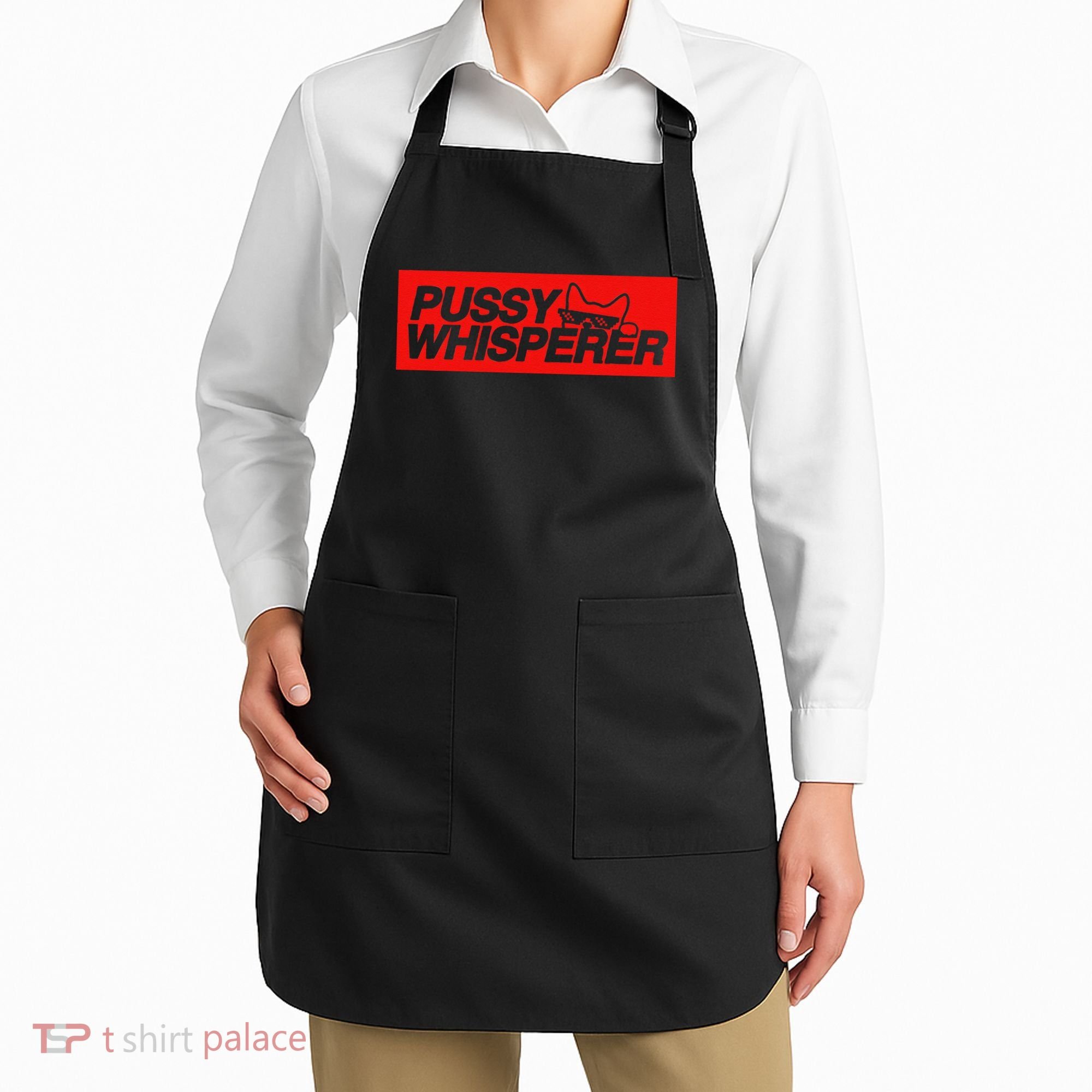 Pussy Whisperer Funny Cat Owner Apron