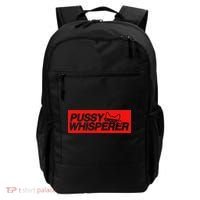 Pussy Whisperer Funny Cat Owner Backpack thumb 0