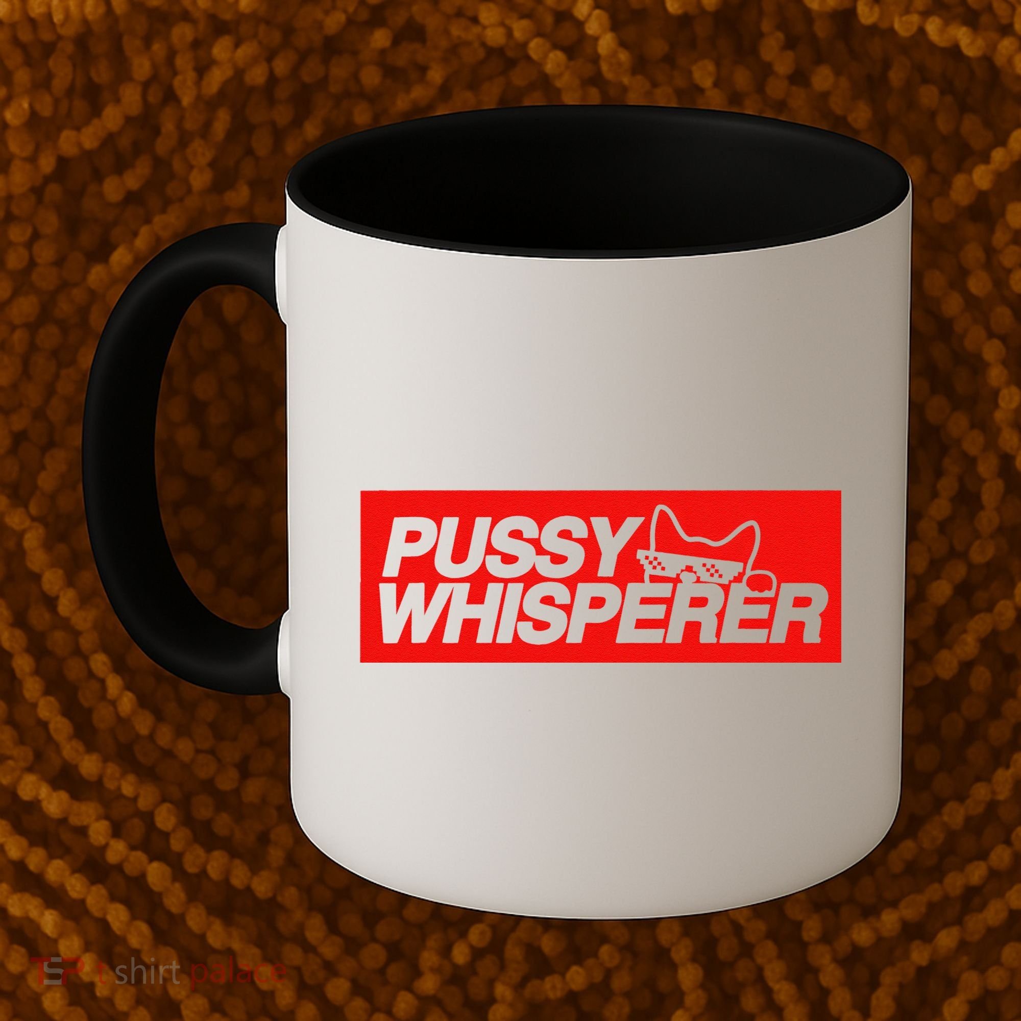 Pussy Whisperer Funny Cat Owner Coffee Mug