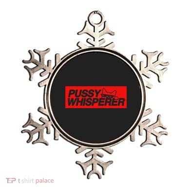 Pussy Whisperer Funny Cat Owner Ornament