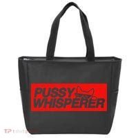 Pussy Whisperer Funny Cat Owner Tote Bag thumb 0