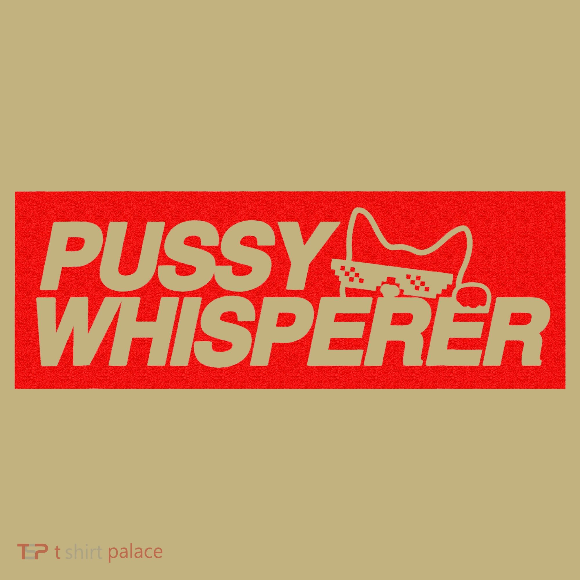 Pussy Whisperer Funny Cat Owner Long Sleeve Shirt