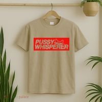 Pussy Whisperer Funny Cat Owner T-Shirt thumb 2