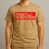 Pussy Whisperer Funny Cat Owner T-Shirt thumb 3