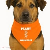 Plant Whisperer Funny USA-Made Doggie Bandana thumb 1