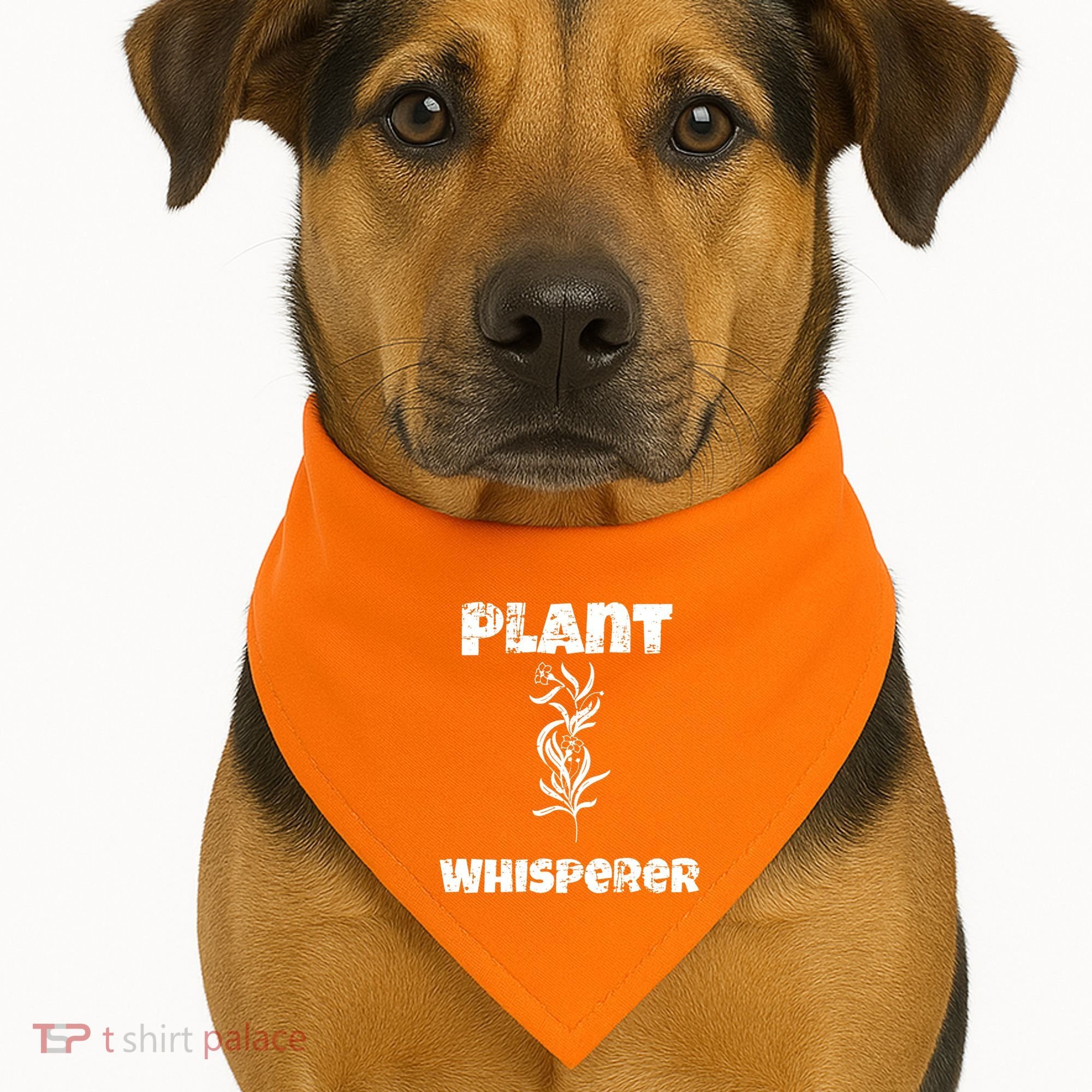 Plant Whisperer Funny USA-Made Doggie Bandana