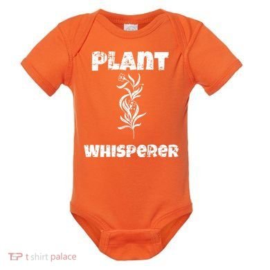Plant Whisperer Funny Baby Bodysuit