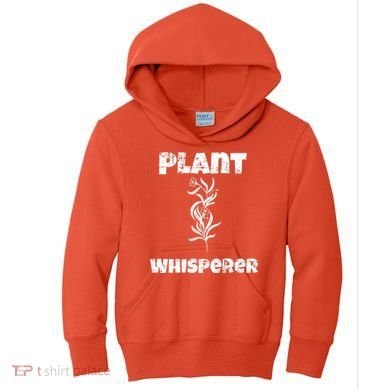 Plant Whisperer Funny Kids Hoodie