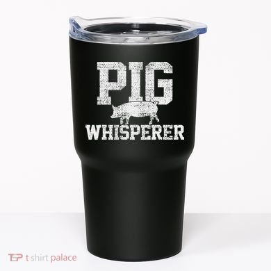 Pigs Whisperer Farmer Vintage Tumbler