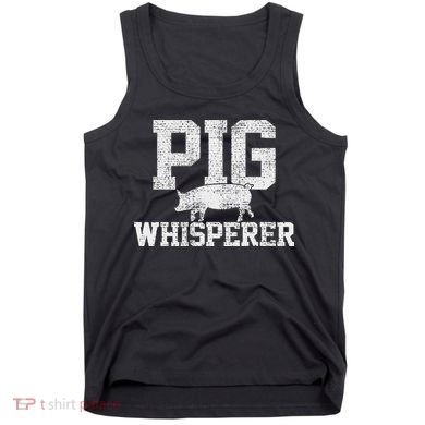 Pigs Whisperer Farmer Vintage Tank Top