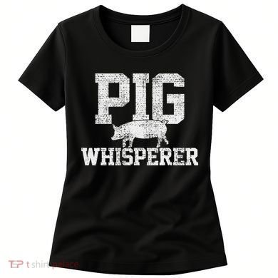 Pigs Whisperer Farmer Vintage Women's T-Shirt