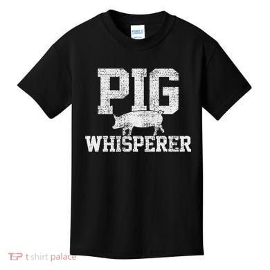 Pigs Whisperer Farmer Vintage Kids T-Shirt