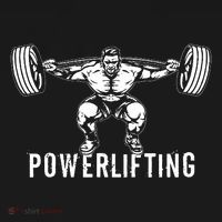 Powerlifting Workout Fitness Doggie Tank thumb 4