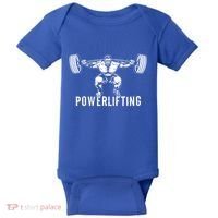 Powerlifting Workout Fitness Baby Bodysuit thumb 0