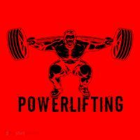 Powerlifting Workout Fitness Santa Hat thumb 1