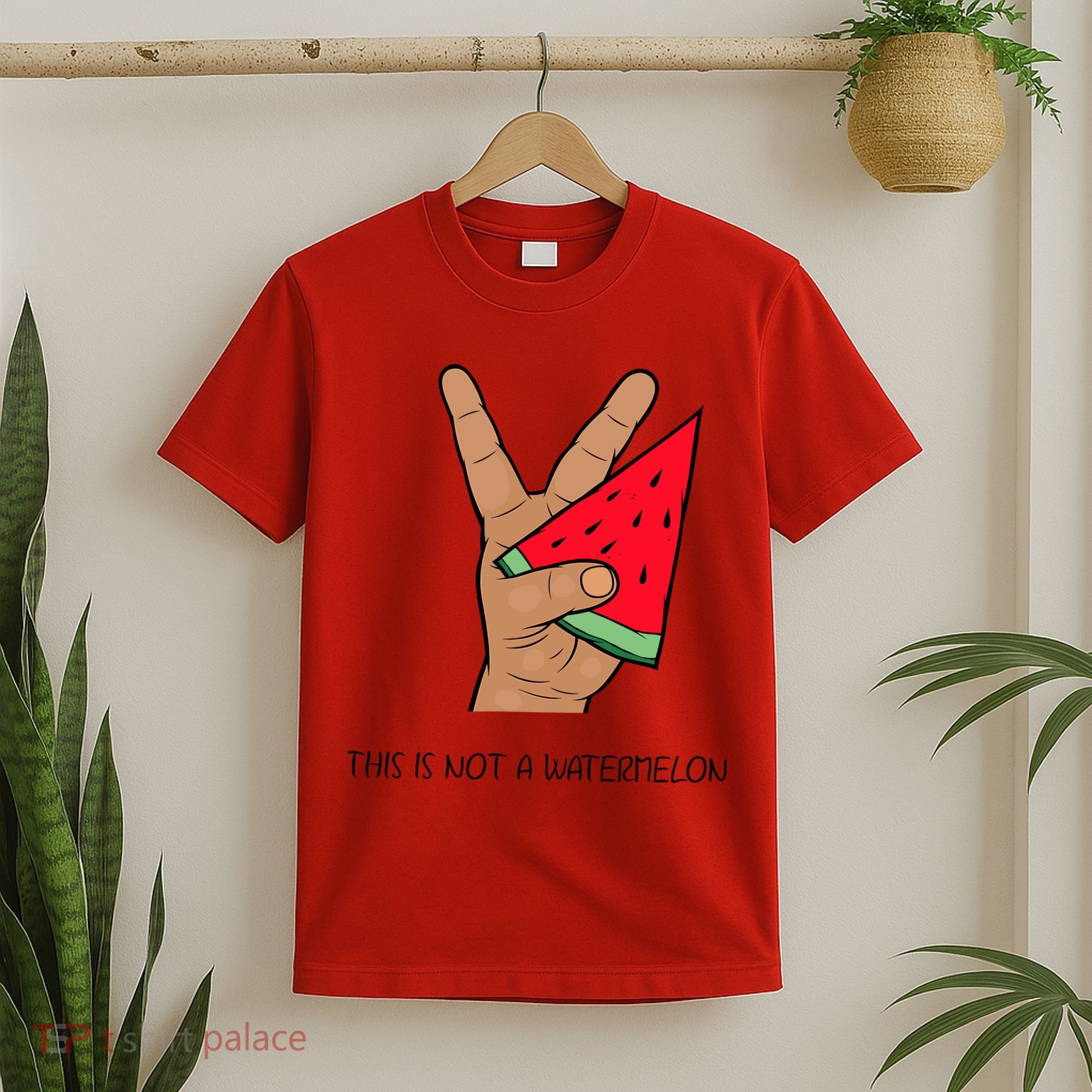 Palestine Watermelon Flag Support Gaza & Freedom! T-Shirt