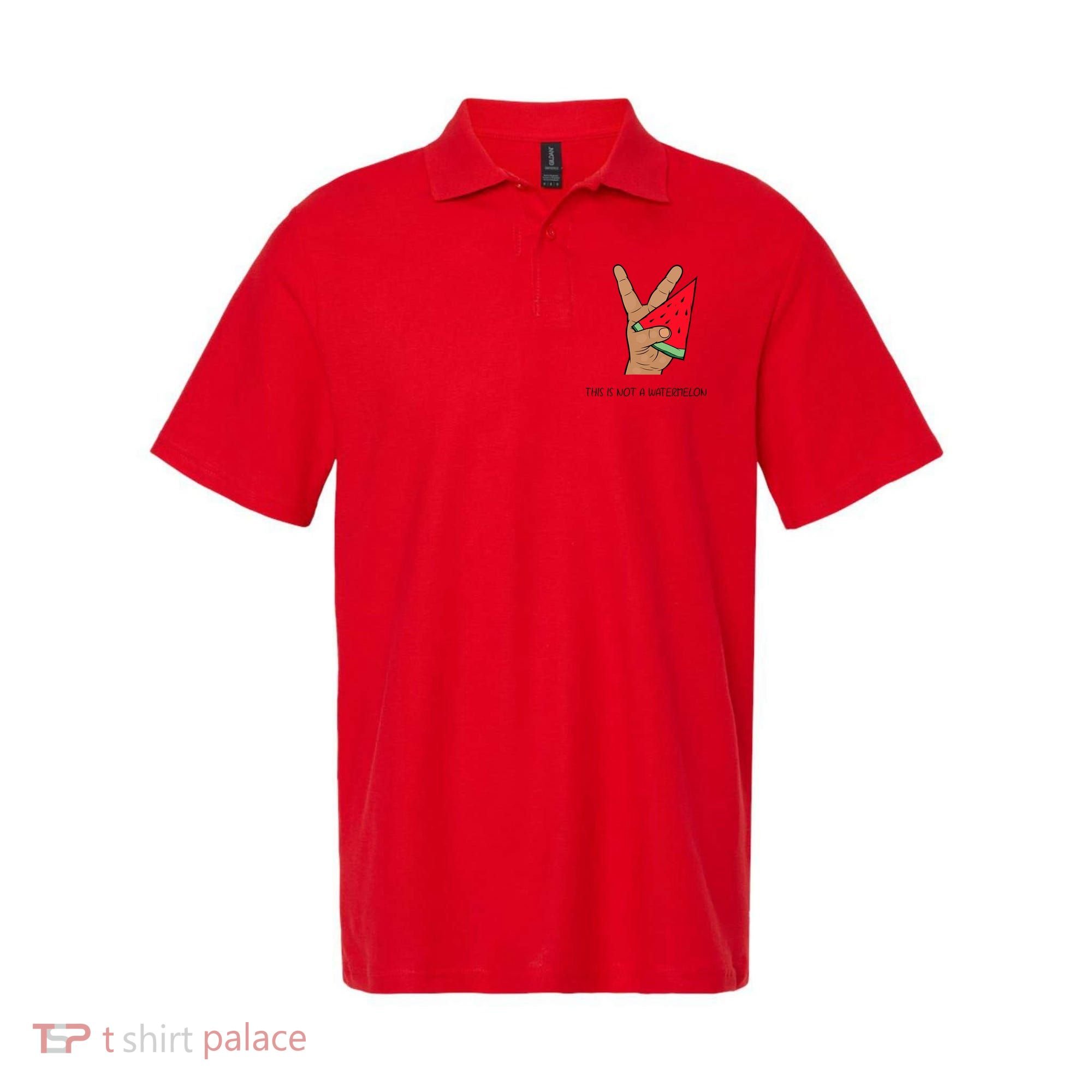 Palestine Watermelon Flag Support Gaza & Freedom! Polo