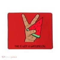 Palestine Watermelon Flag Support Gaza & Freedom! Mousepad thumb 0