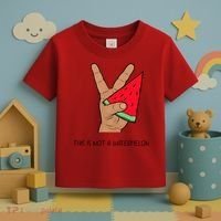 Palestine Watermelon Flag Support Gaza & Freedom! Toddler T-Shirt thumb 3
