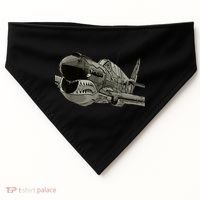 P40 Warhawk Fighter Aircraft WW2 Plane Spotting Spotter USA-Made Doggie Bandana thumb 0