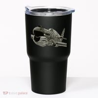 P40 Warhawk Fighter Aircraft WW2 Plane Spotting Spotter Tumbler thumb 0