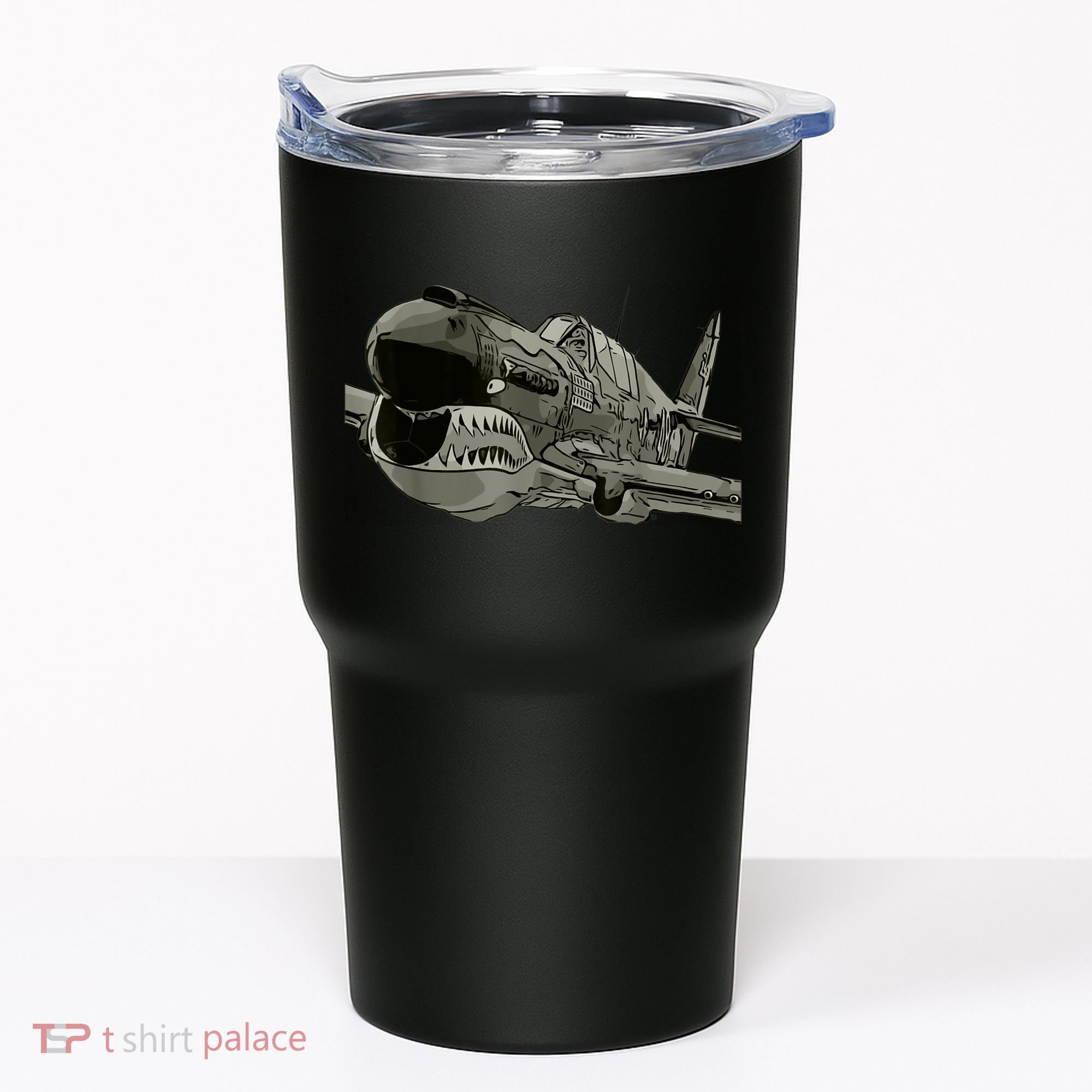 P40 Warhawk Fighter Aircraft WW2 Plane Spotting Spotter Tumbler