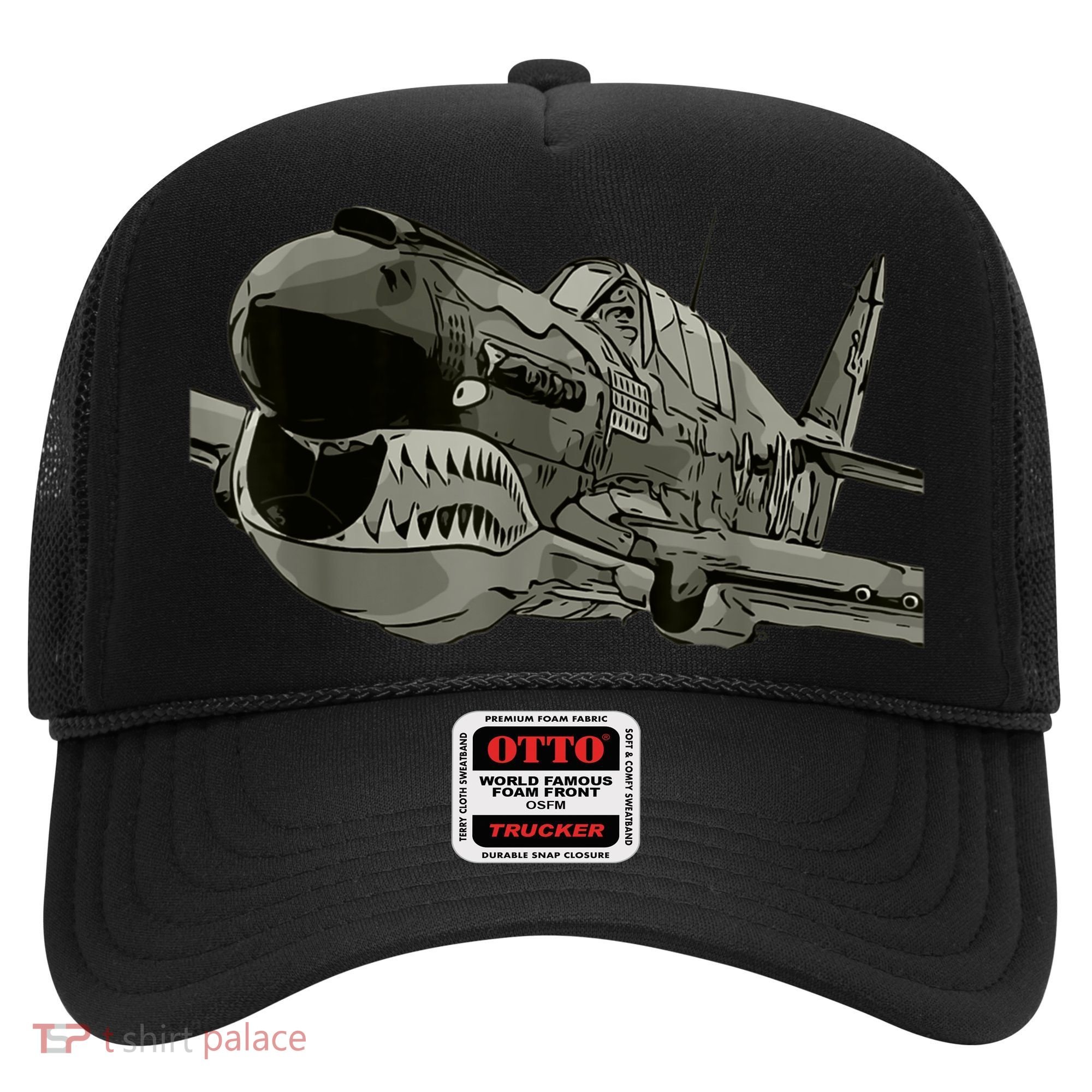 P40 Warhawk Fighter Aircraft WW2 Plane Spotting Spotter Hat
