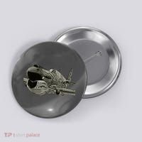 P40 Warhawk Fighter Aircraft WW2 Plane Spotting Spotter Button thumb 0