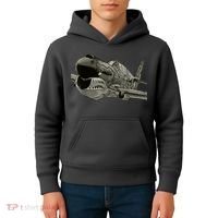 P40 Warhawk Fighter Aircraft WW2 Plane Spotting Spotter Kids Hoodie thumb 4