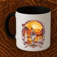 Proud Wildland Fire Rescue Firefighters Veterans Hero Gear Funny Gift Coffee Mug thumb 2