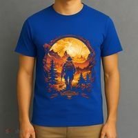 Proud Wildland Fire Rescue Firefighters Veterans Hero Gear Funny Gift T-Shirt thumb 3