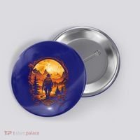 Proud Wildland Fire Rescue Firefighters Veterans Hero Gear Funny Gift Button thumb 0